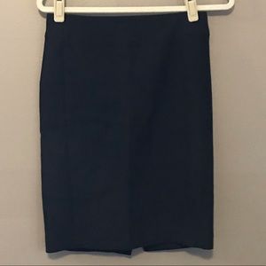 Black pencil skirt